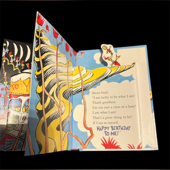 Dr. Seuss Happy Birthday to You! Small pop up board book. Previously loved. - Picture 12 of 12